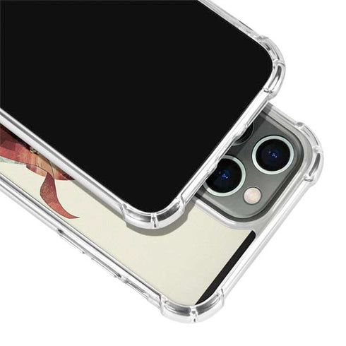 DC Comics Superman Galaxy Flying iPhone 14 Pro Clear Case